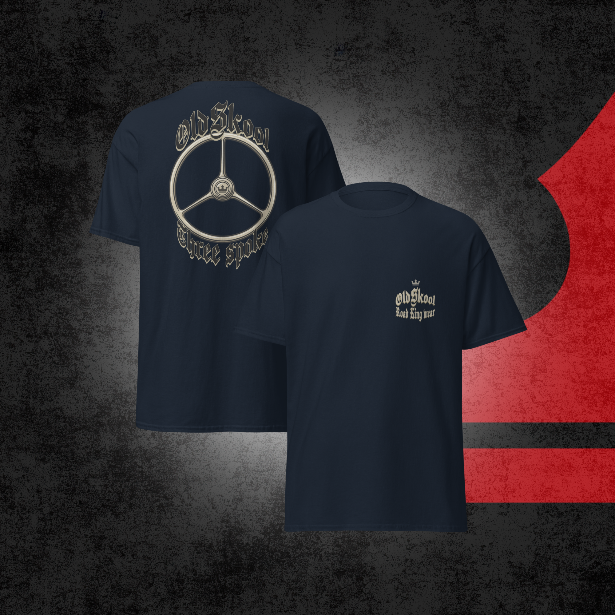 OldSkool Three Spoke T-Shirt