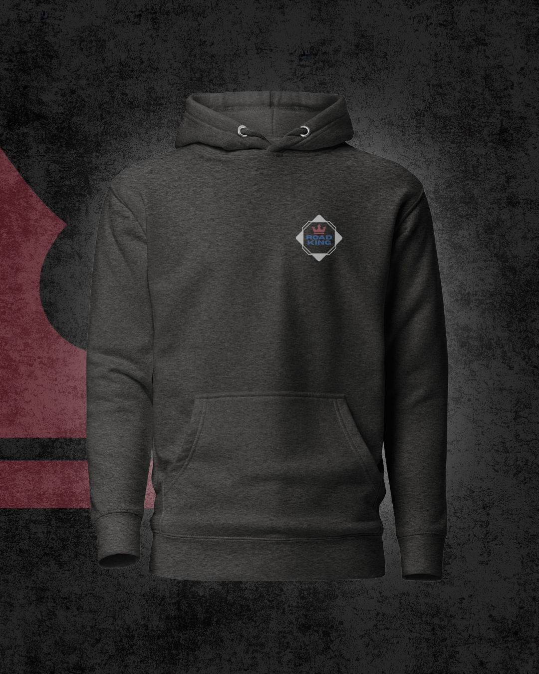 Road King original hoodie - Heather Gray