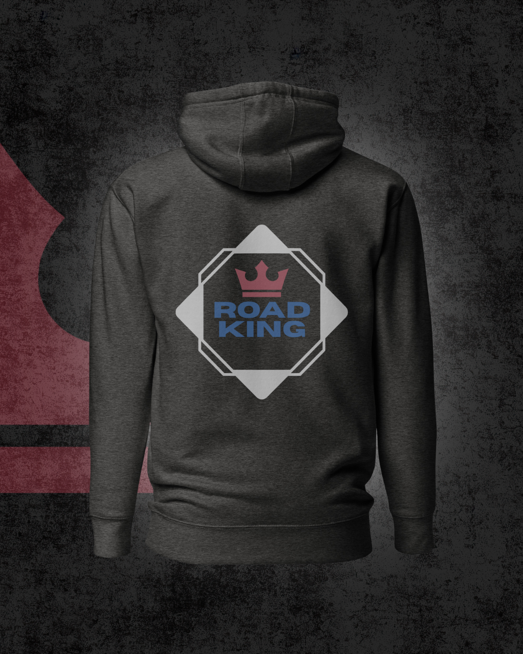 Road King original hoodie - Heather Gray
