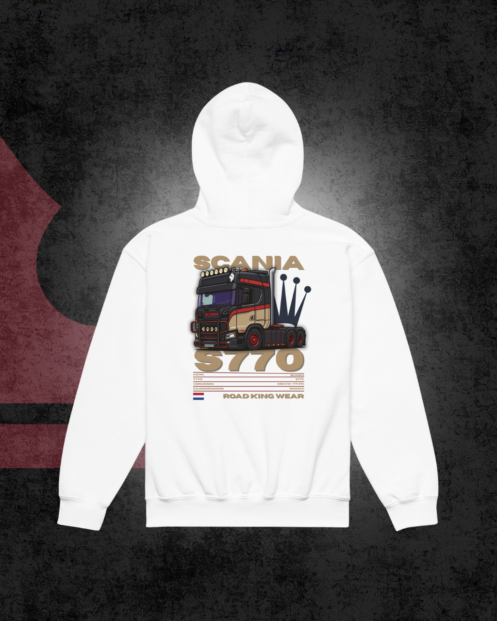 Scania S770 Edition jeugd Hoodie