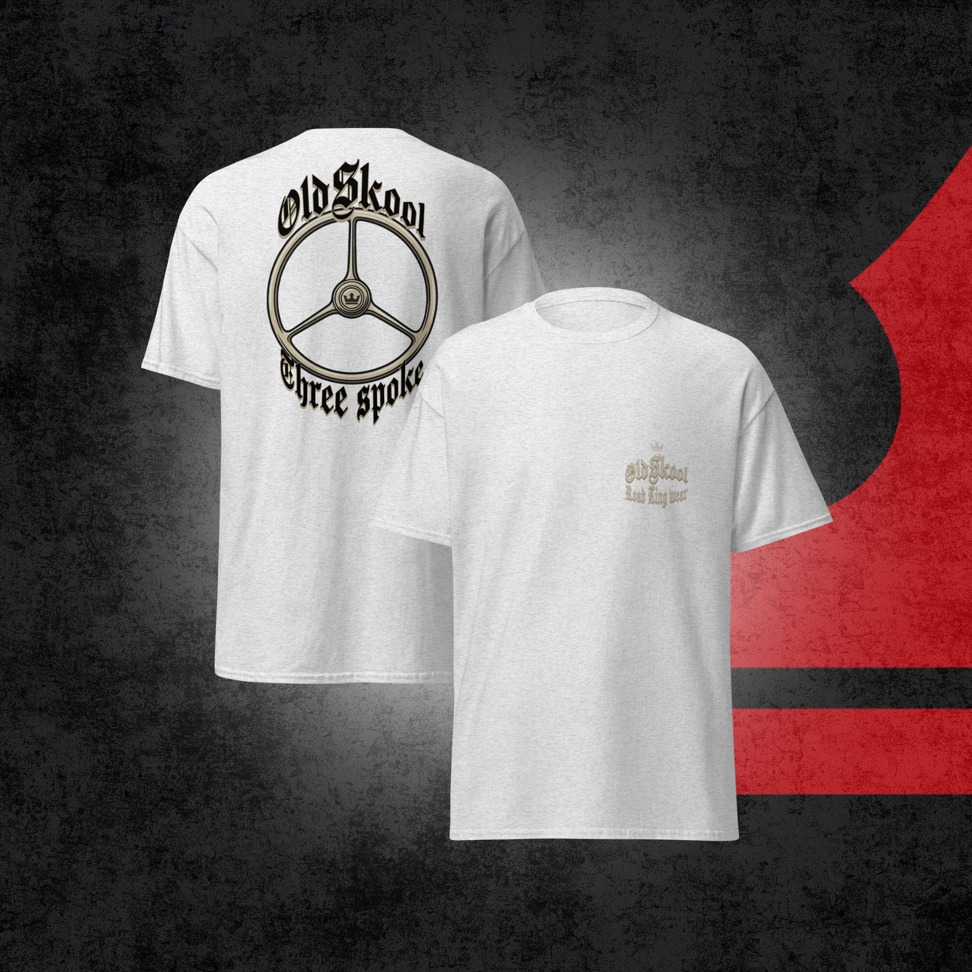OldSkool Three Spoke T-Shirt