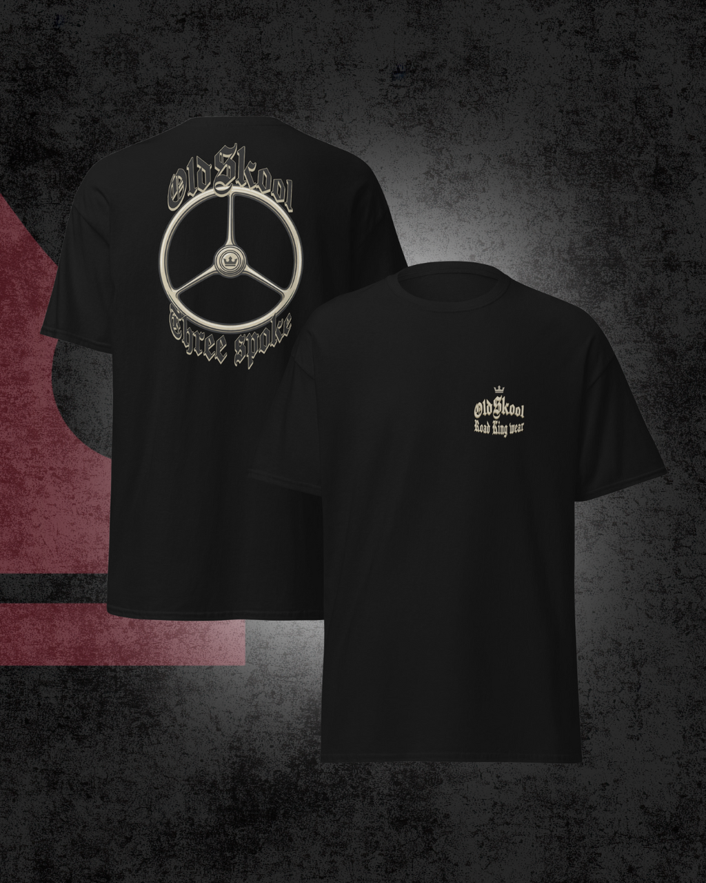 OldSkool Three spoke T-Shirt
