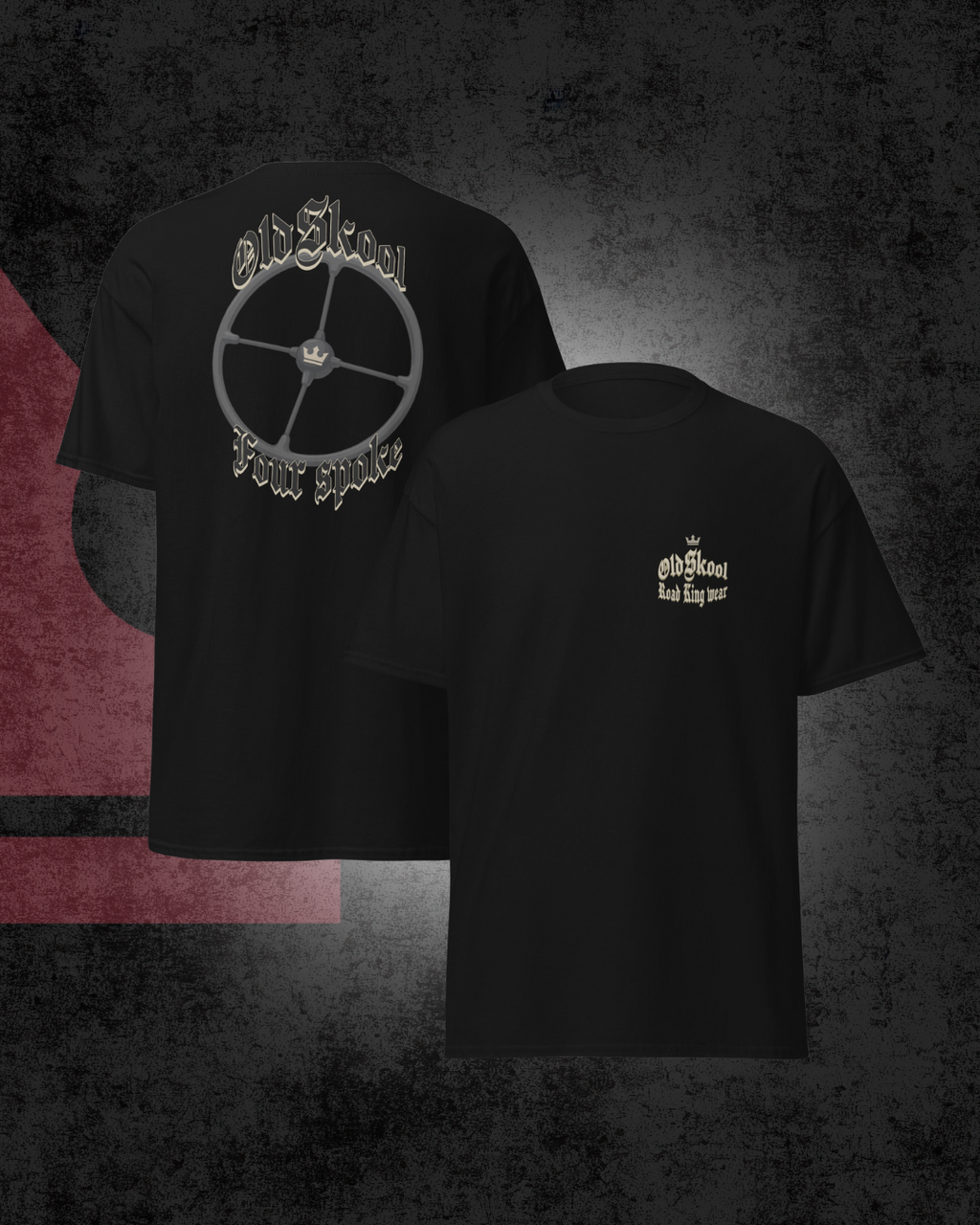 OldSkool Four spoke T-Shirt