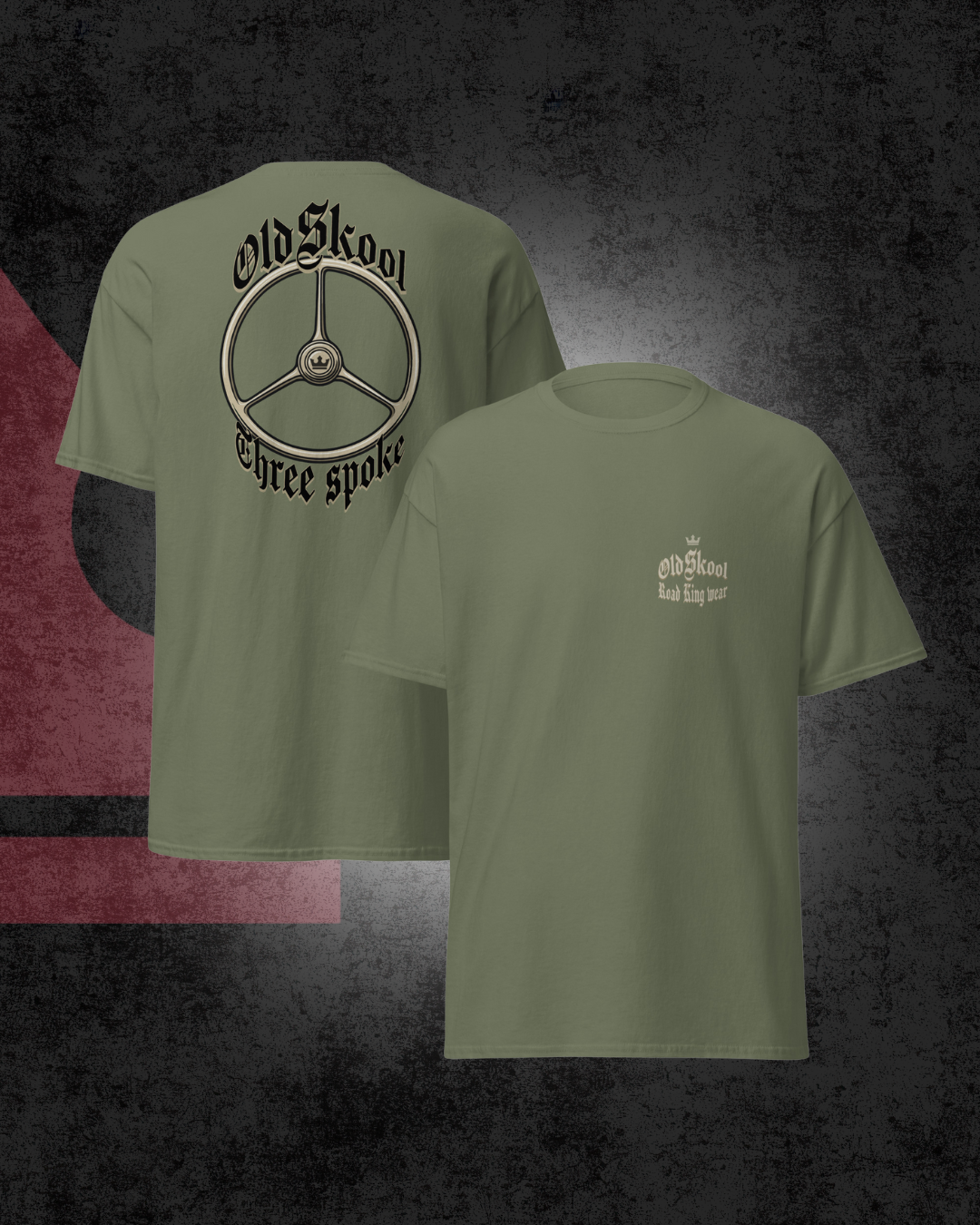 OldSkool Three spoke T-Shirt