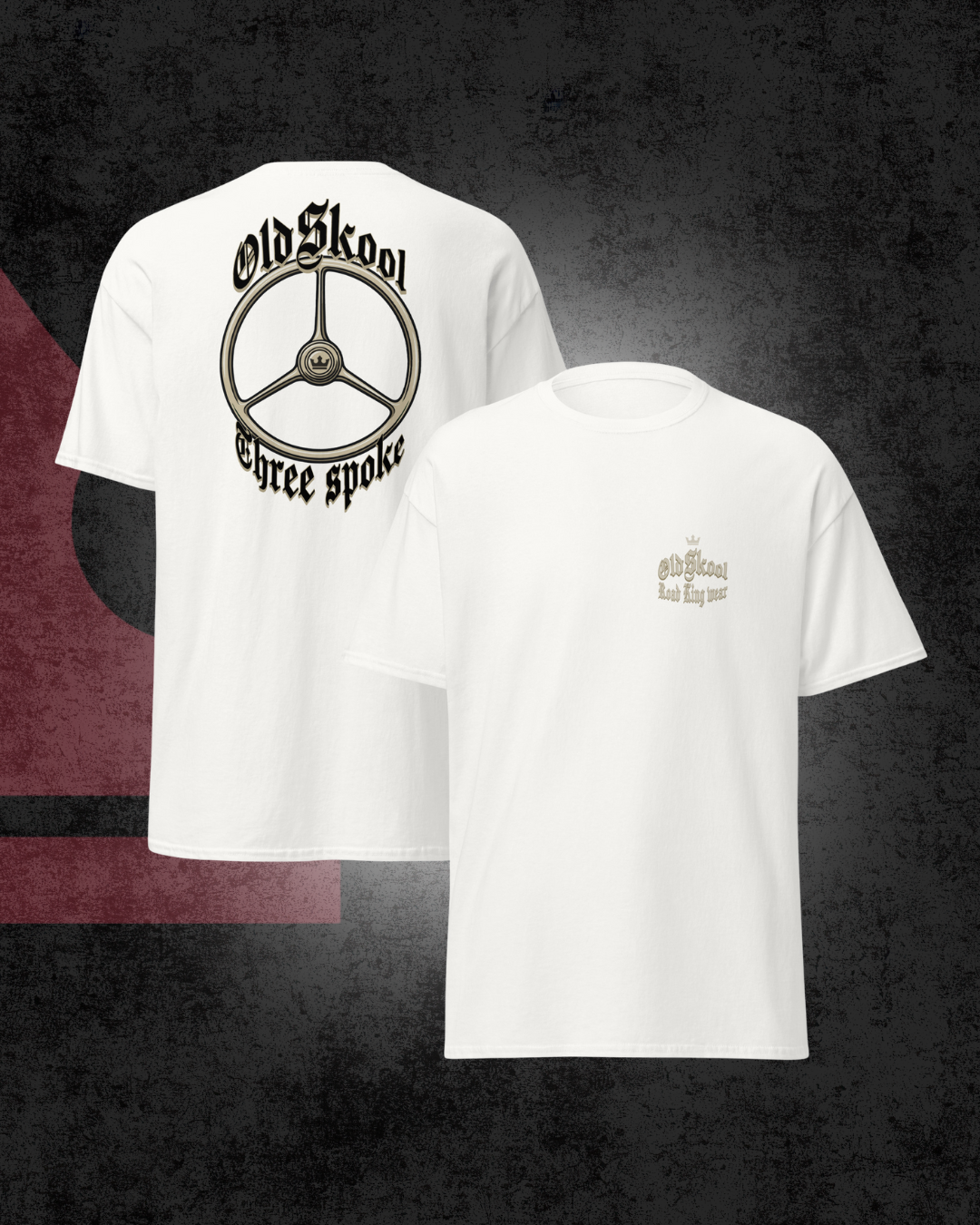 OldSkool Three spoke T-Shirt