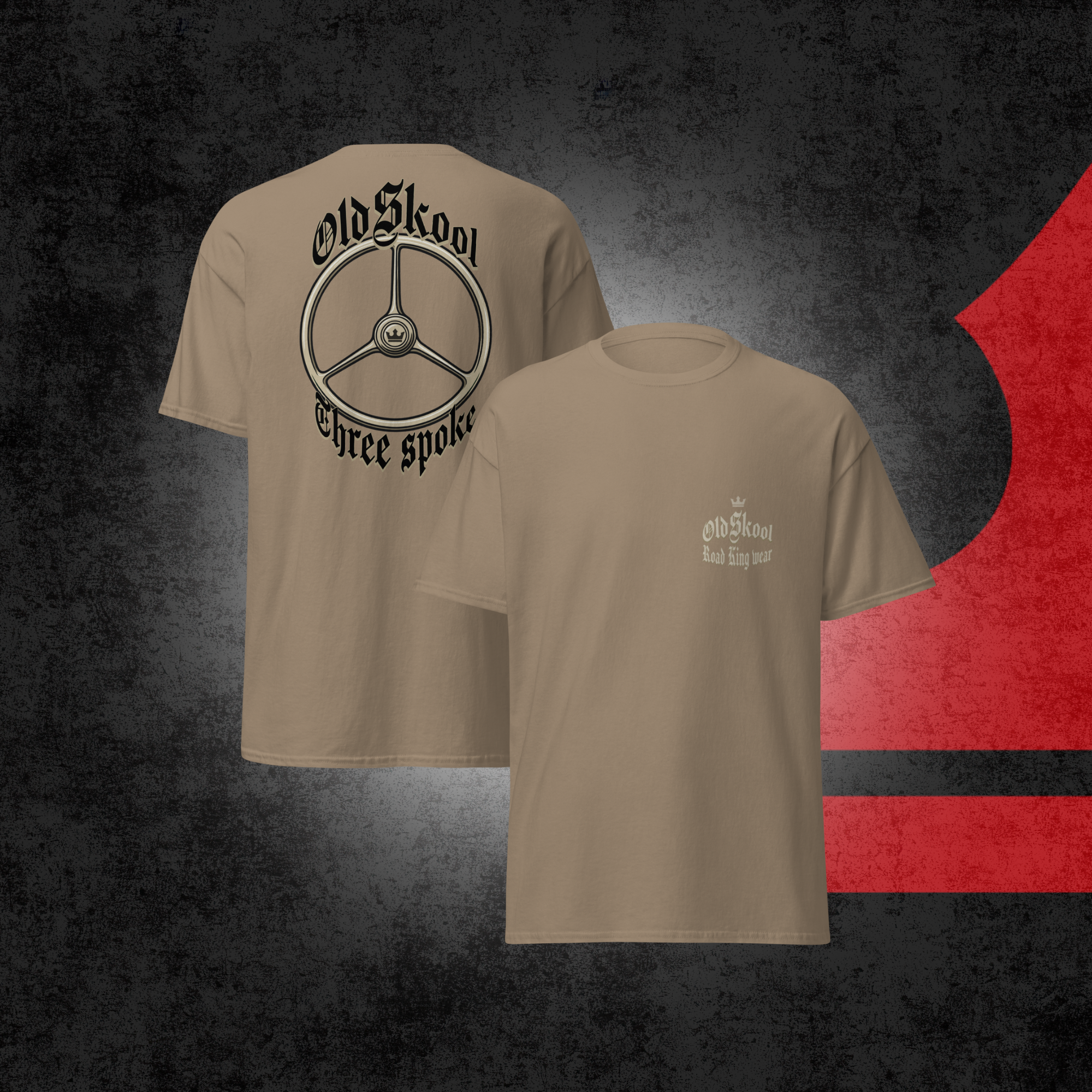 OldSkool Three Spoke T-Shirt