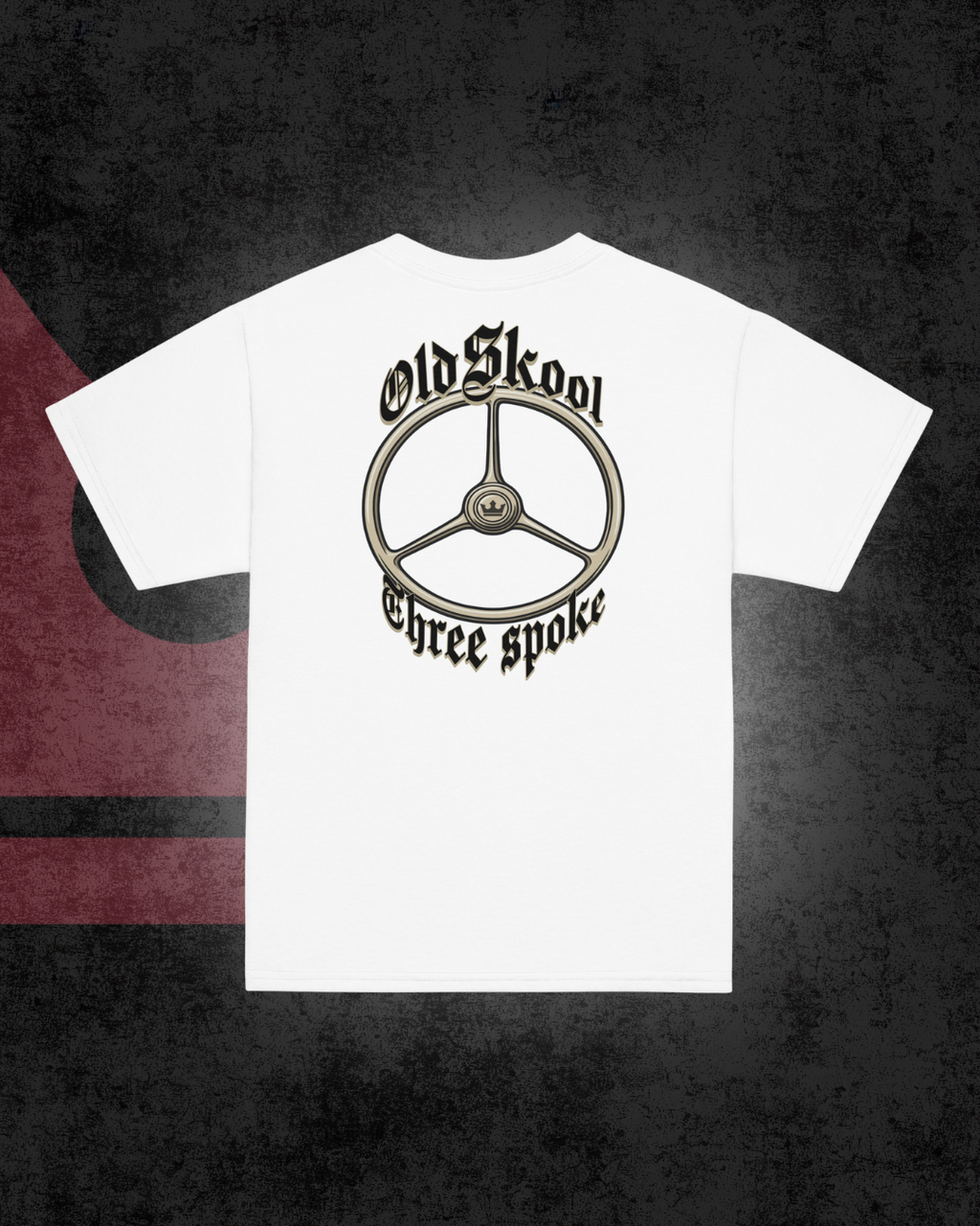 OldSkool Three spoke jeugd T-Shirt