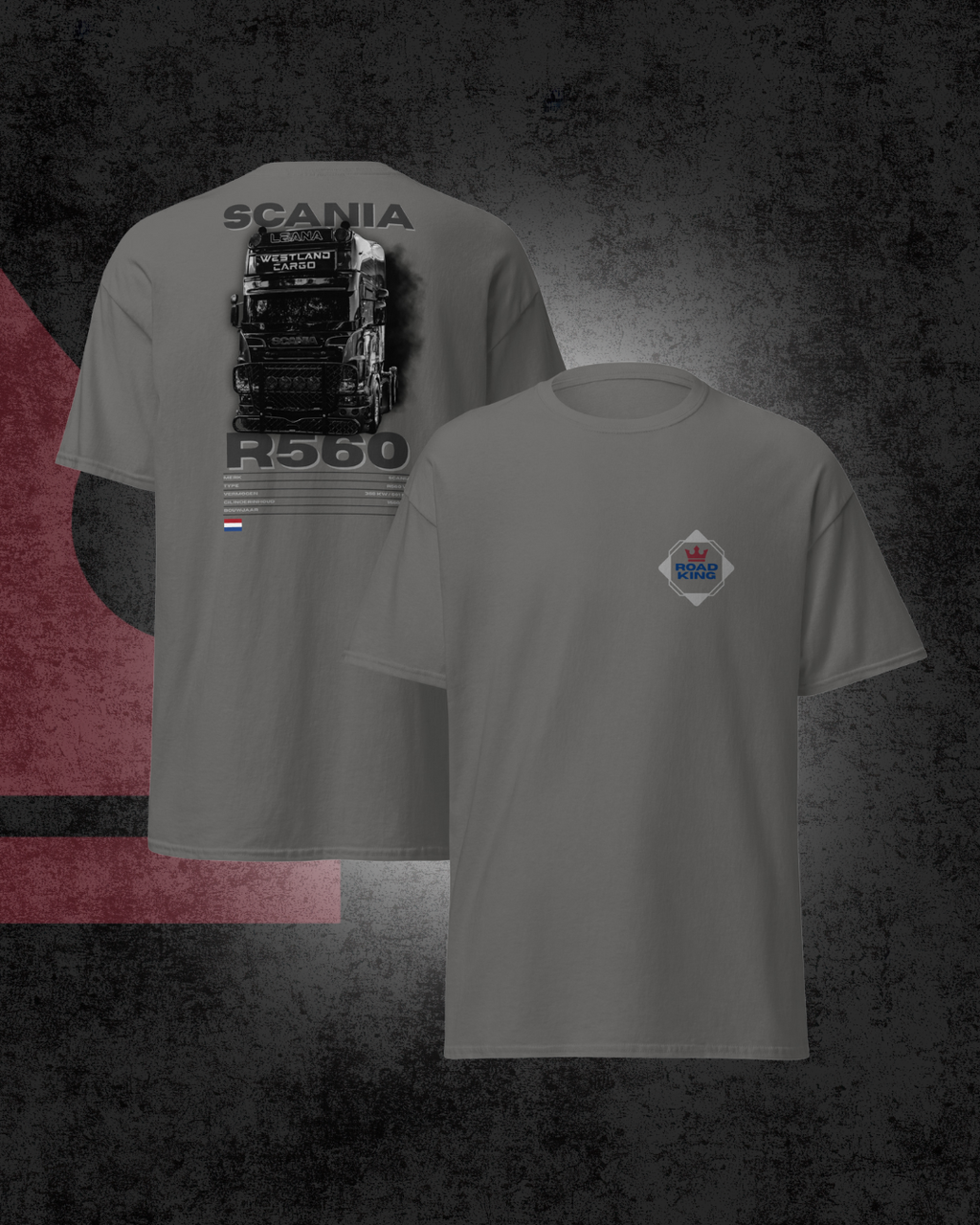 Scania R560 Black Smoke Edition T-Shirt