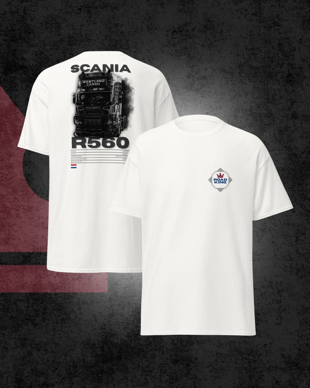 Scania R560 Black Smoke Edition T-Shirt