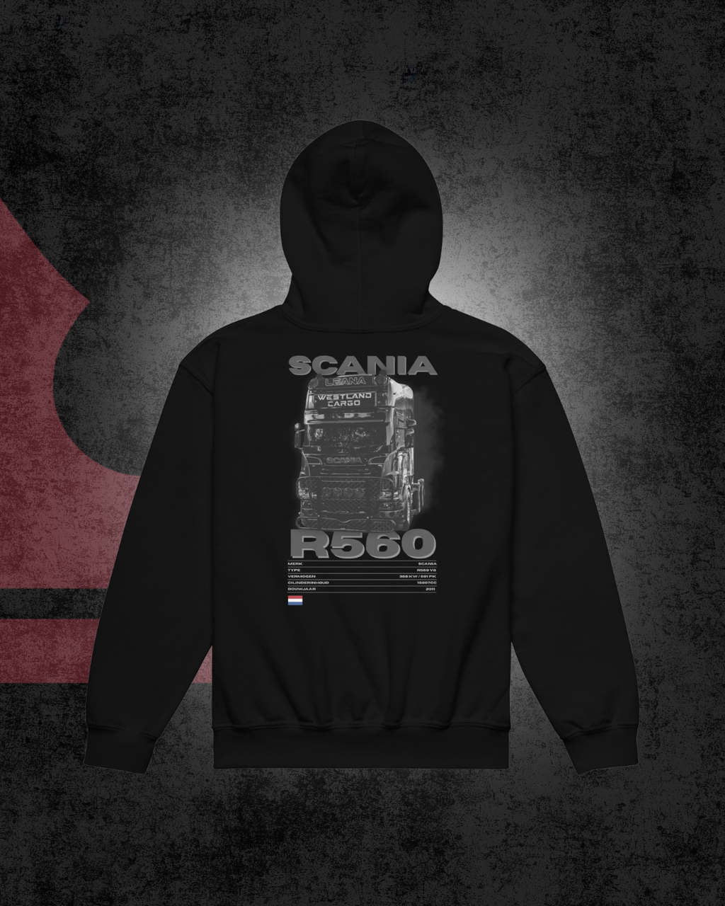 Black Smoke Edition jeugd Hoodie