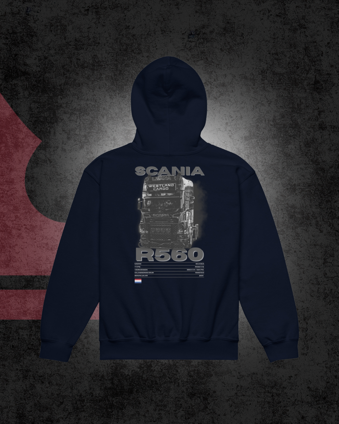 Black Smoke Edition jeugd Hoodie