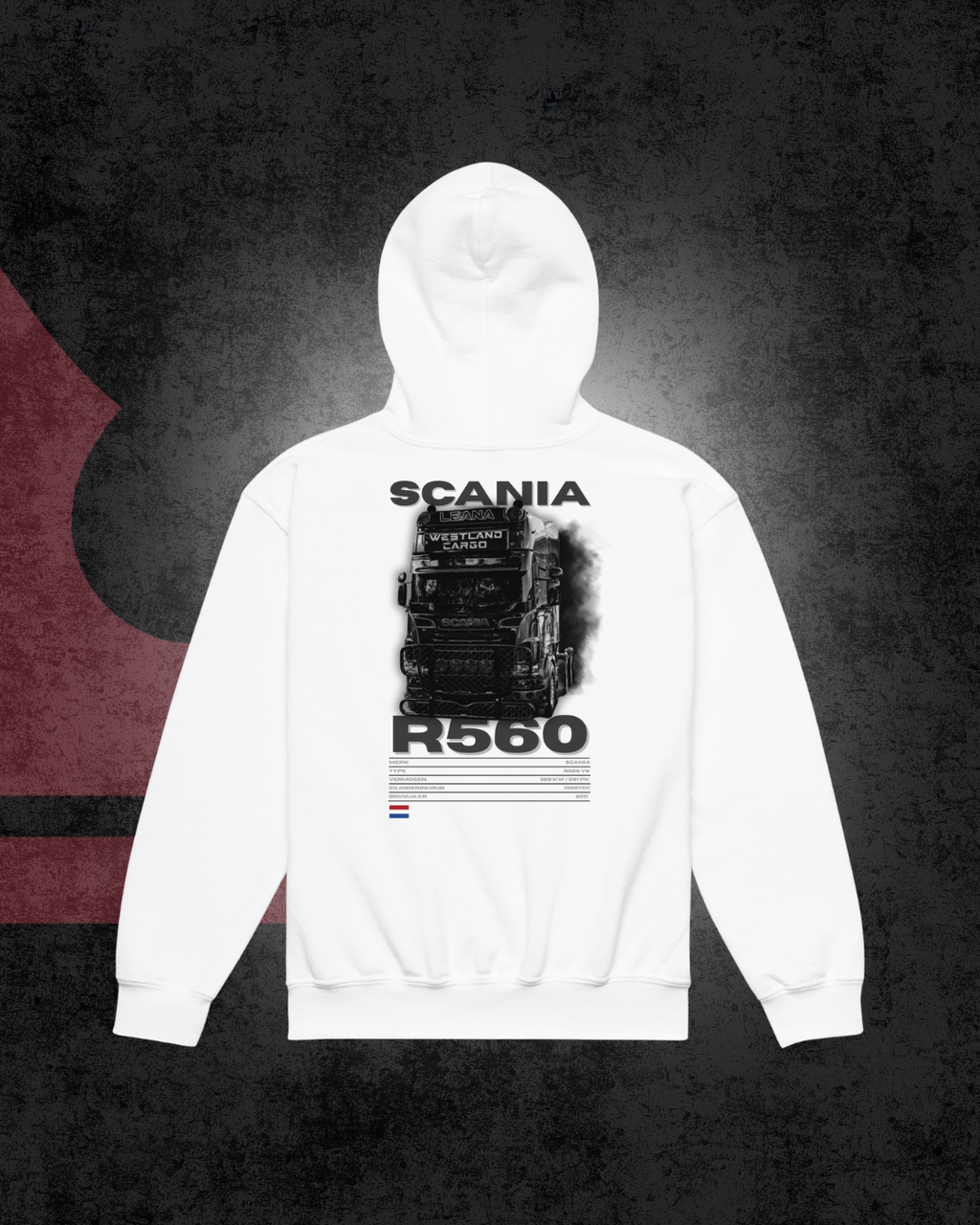 Black Smoke Edition jeugd Hoodie