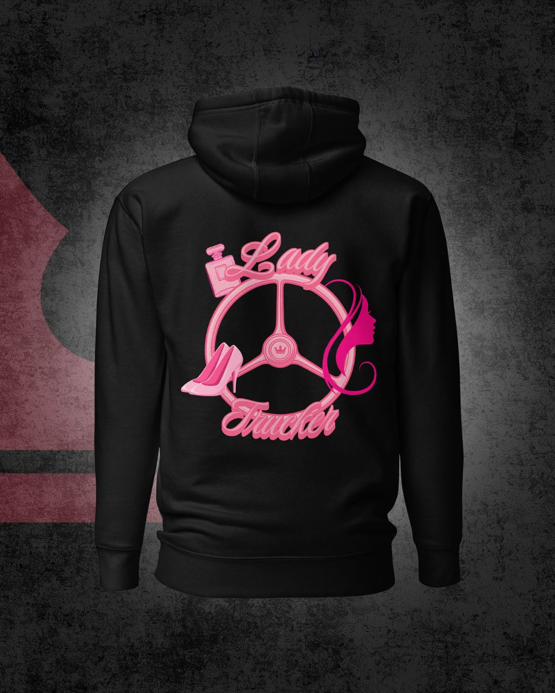 Lady Trucker 3-Speichen-Hoodie 