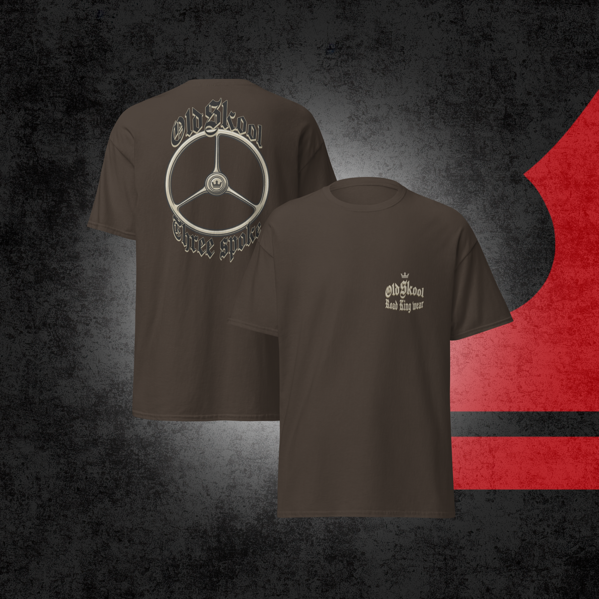 OldSkool Three Spoke T-Shirt