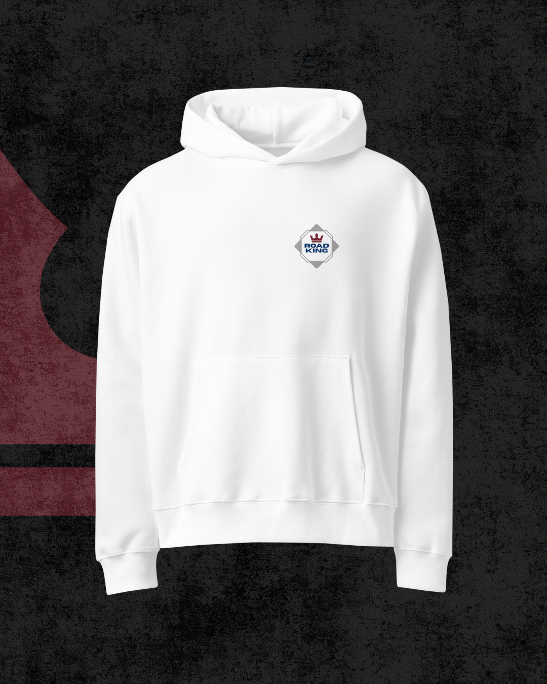 OldSkool Three Spoke Oversized Hoodie