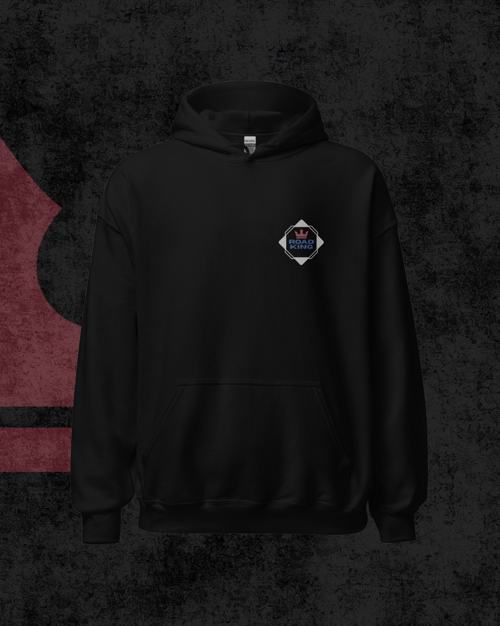 Danish Dice Oversized Hoodie blue