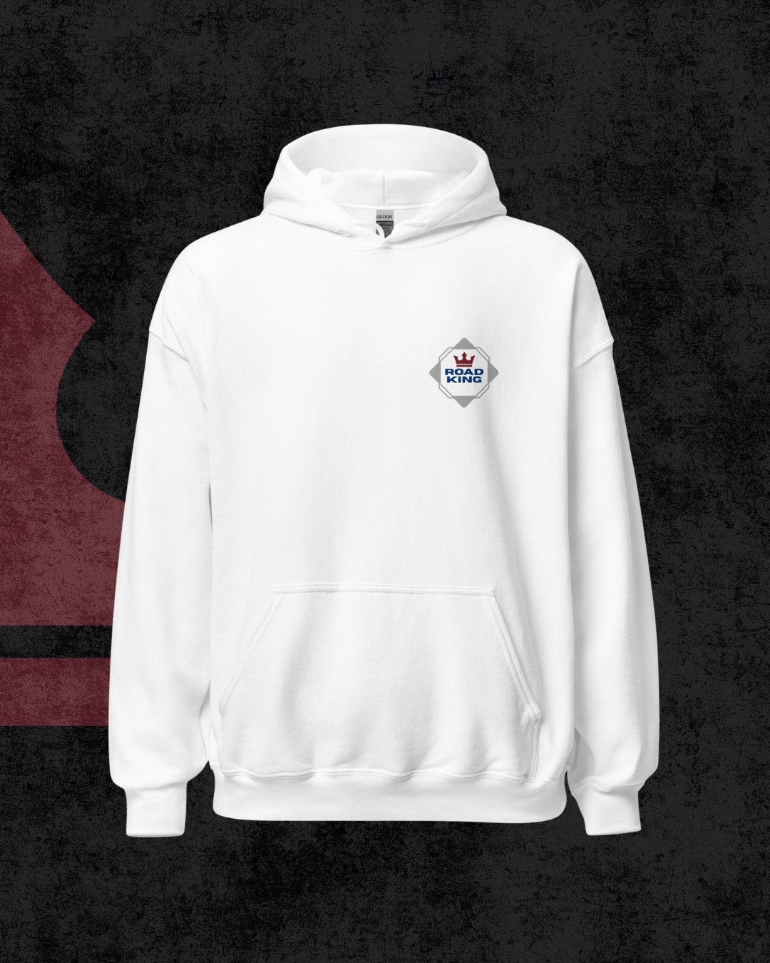 Danish Dice Oversized Hoodie blue