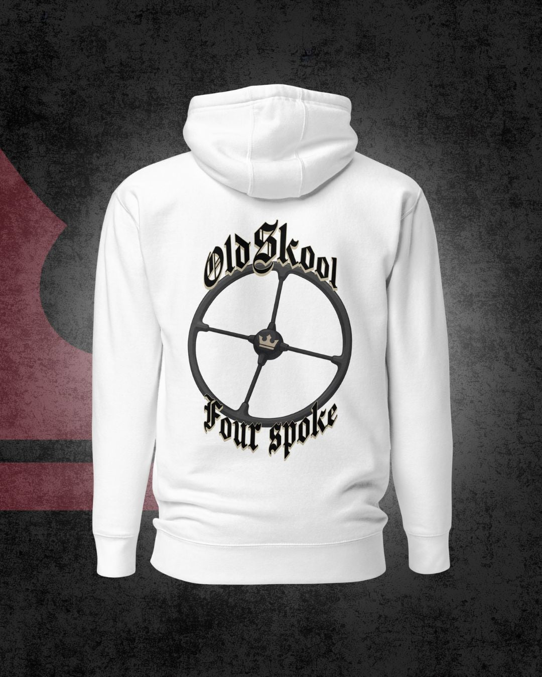 Old School Four Spoke Hoodie