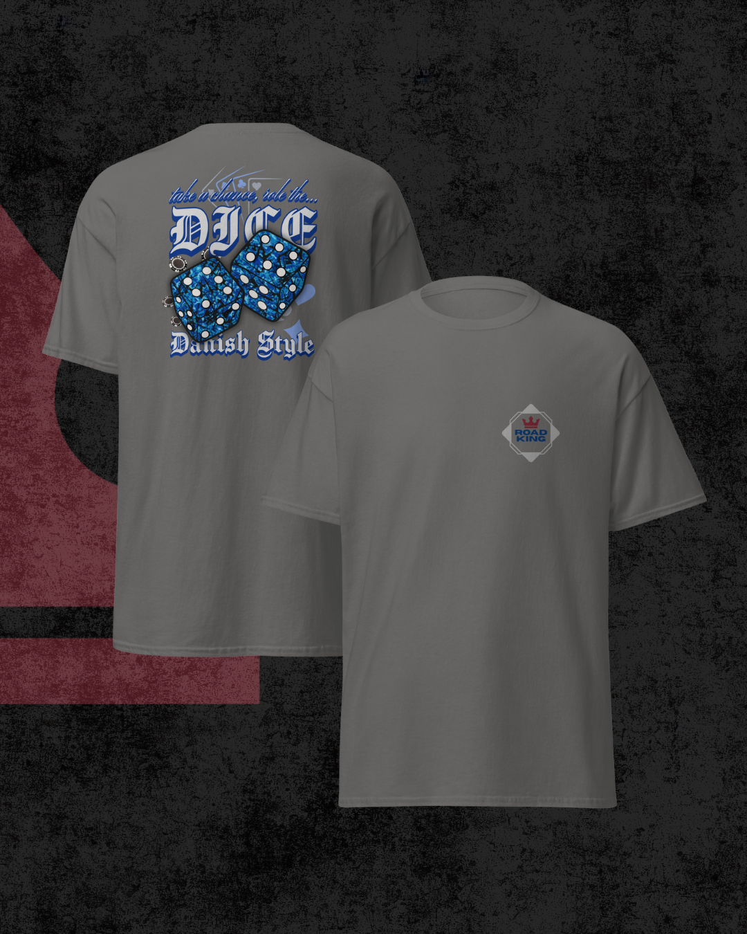 Danish Dice T-shirt blue