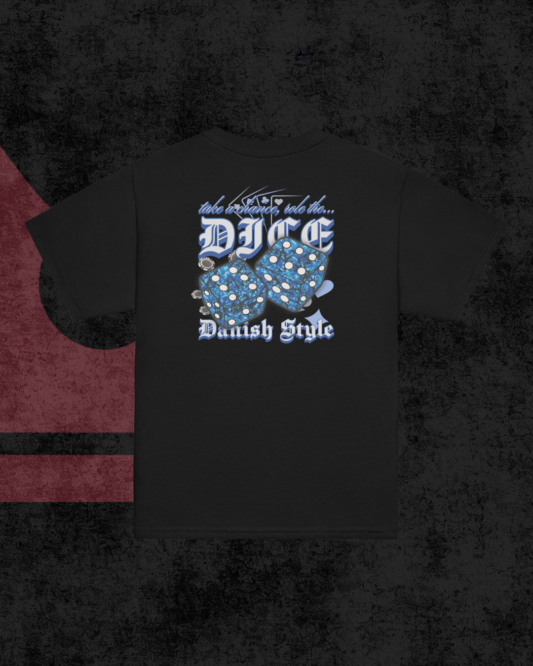 Danish Dice Youth T-Shirt blue