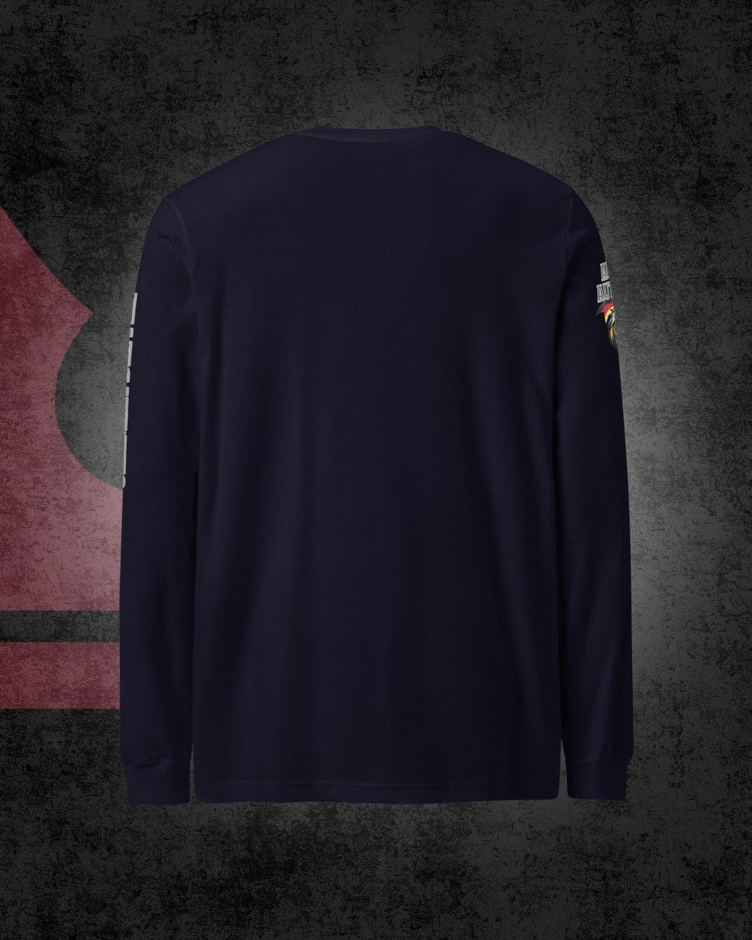 Langarmshirt mit deutschem Fahrermotiv