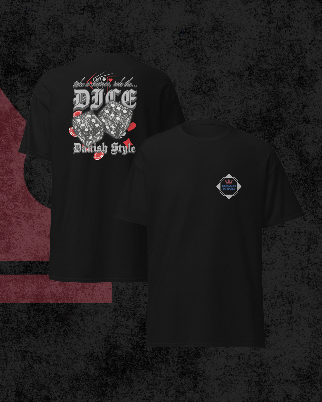 Danish Dice T-shirt grey