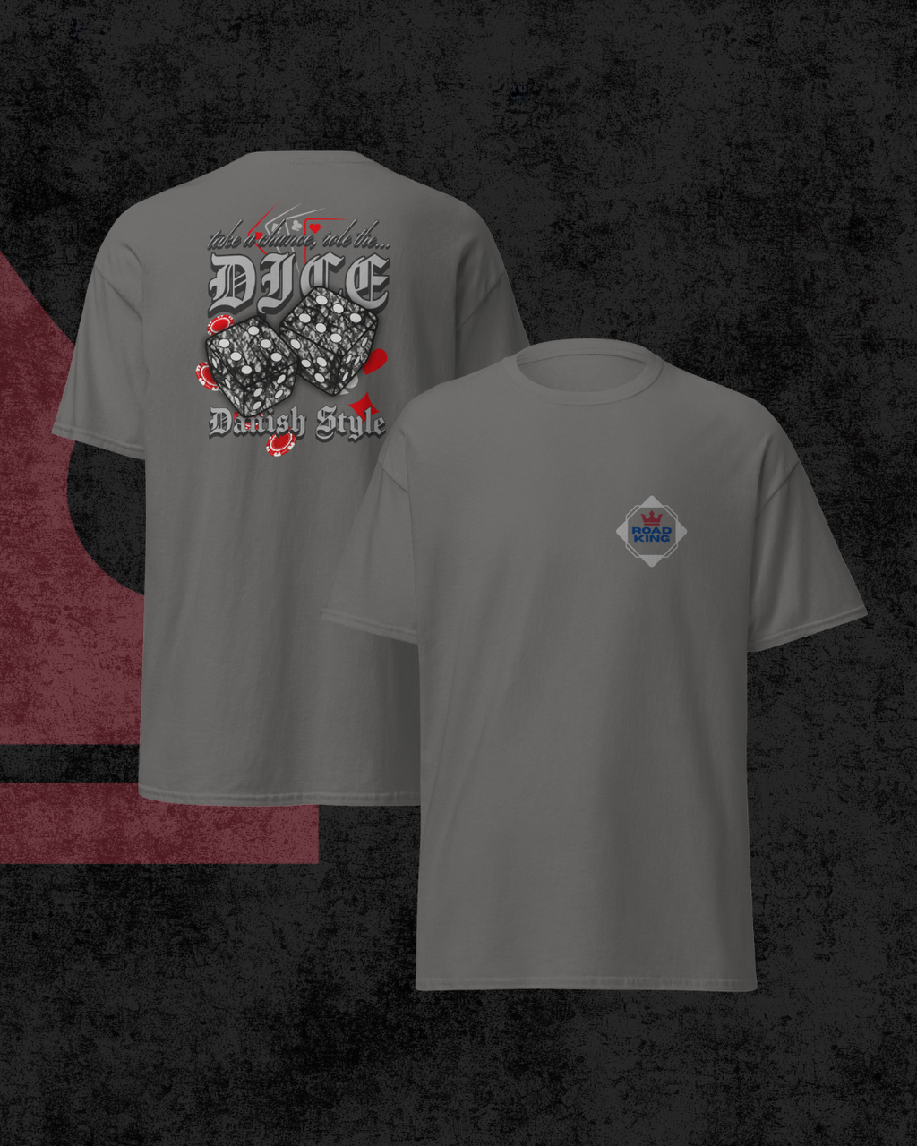 Danish Dice T-shirt grey