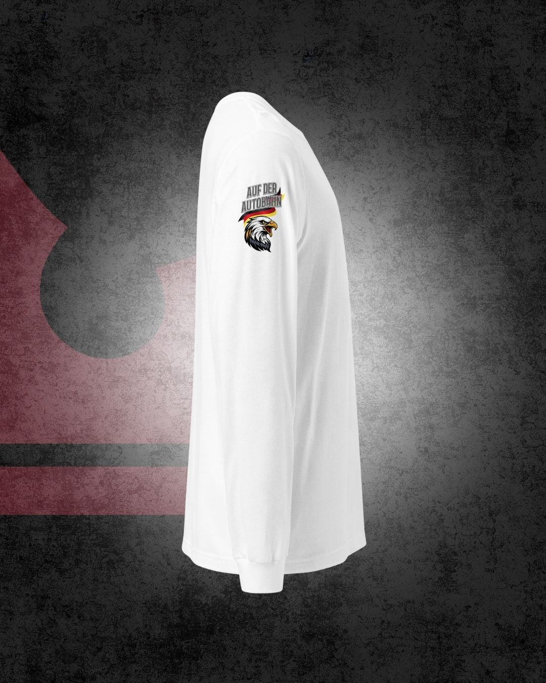 Langarmshirt mit deutschem Fahrermotiv