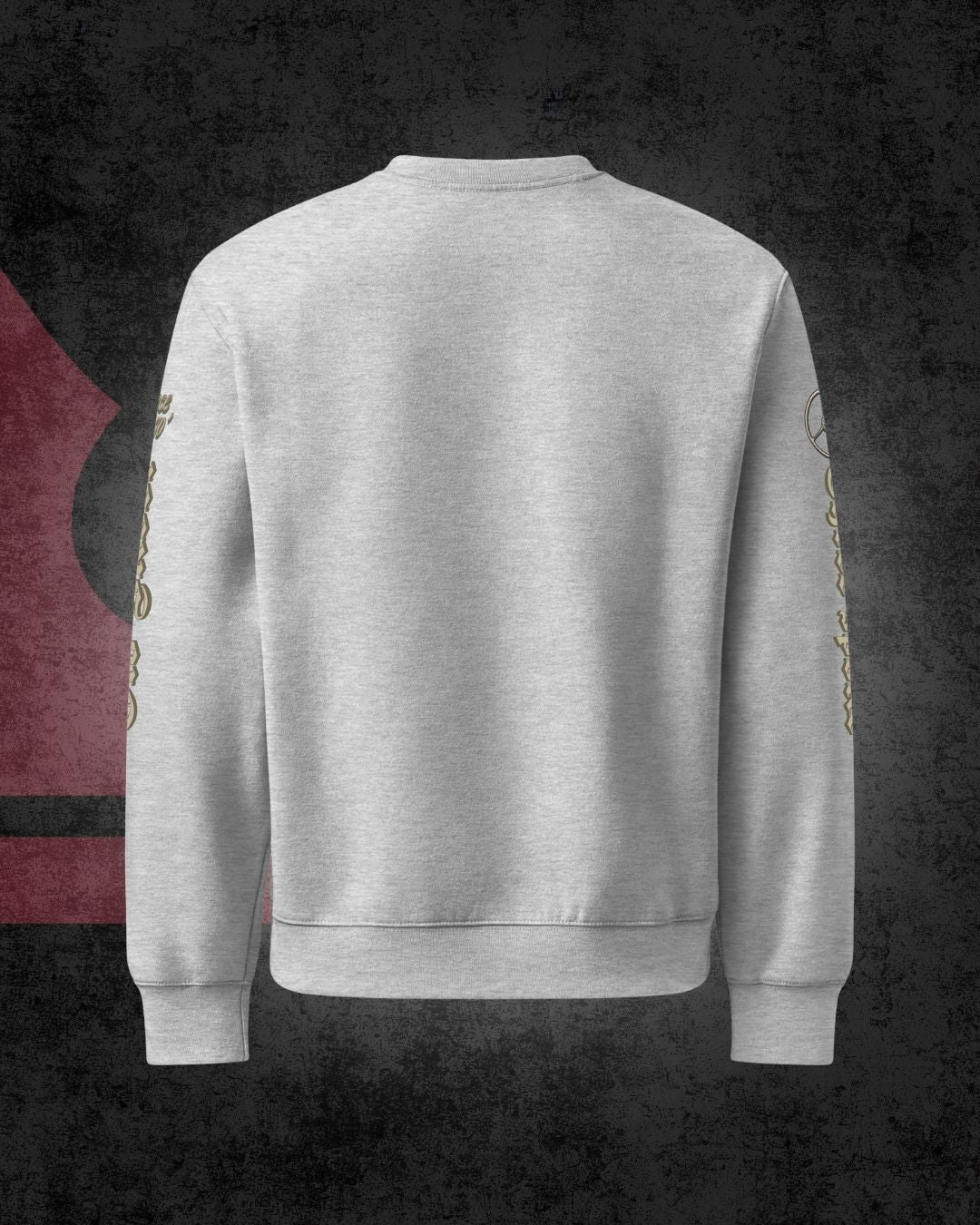 Oldskool Dreispeichen-Sonderedition Oversize-Pullover