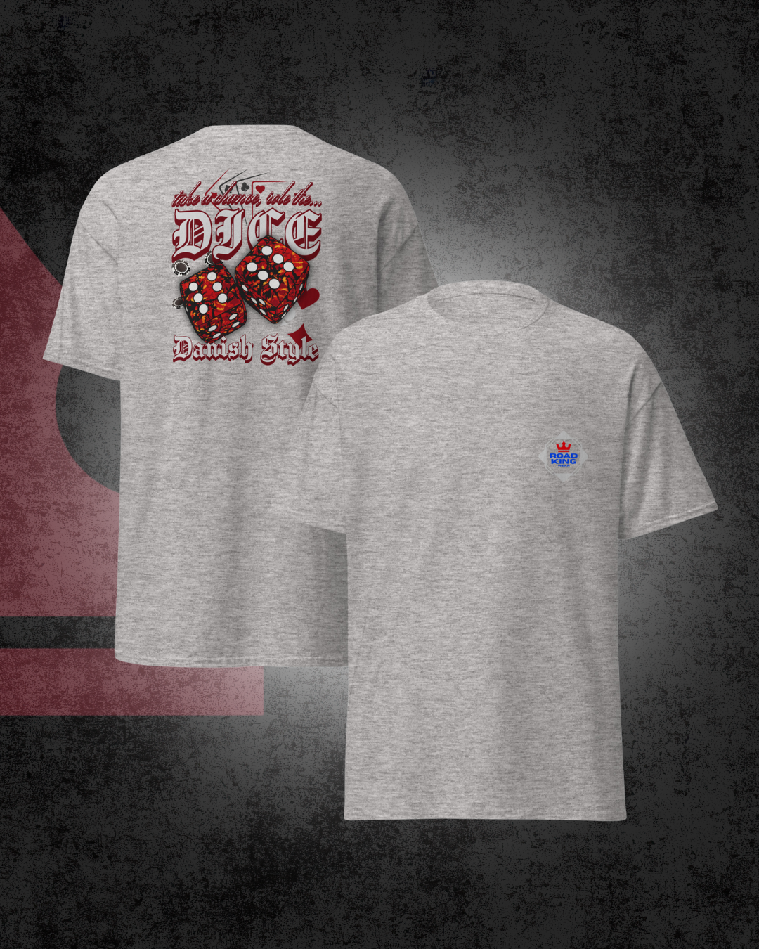 Danish Dice T-shirt Red