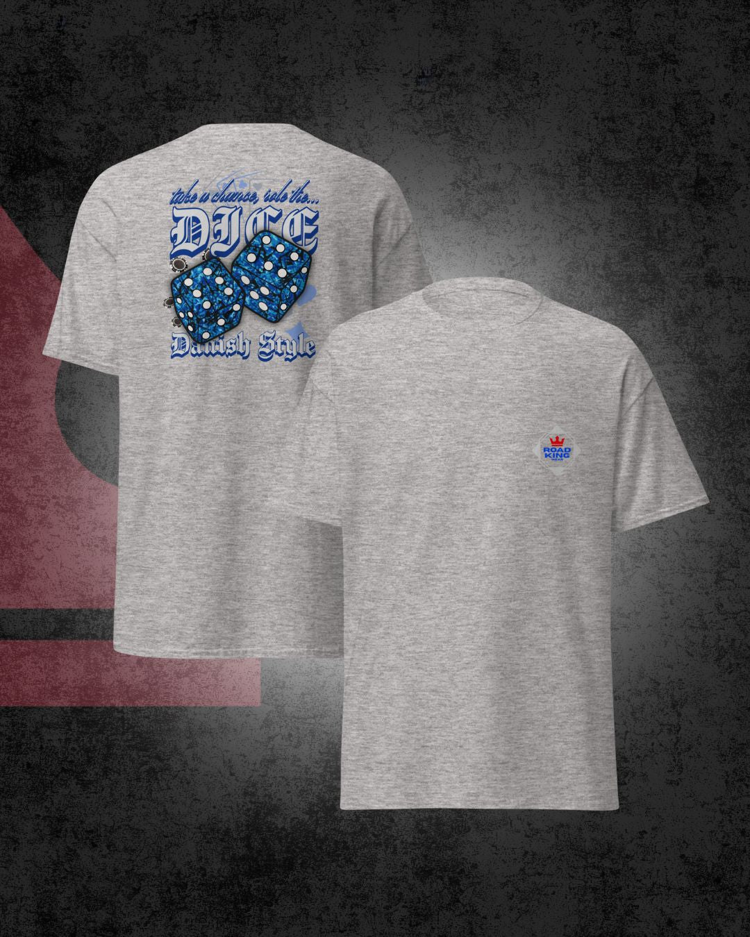 Danish Dice T-shirt blue