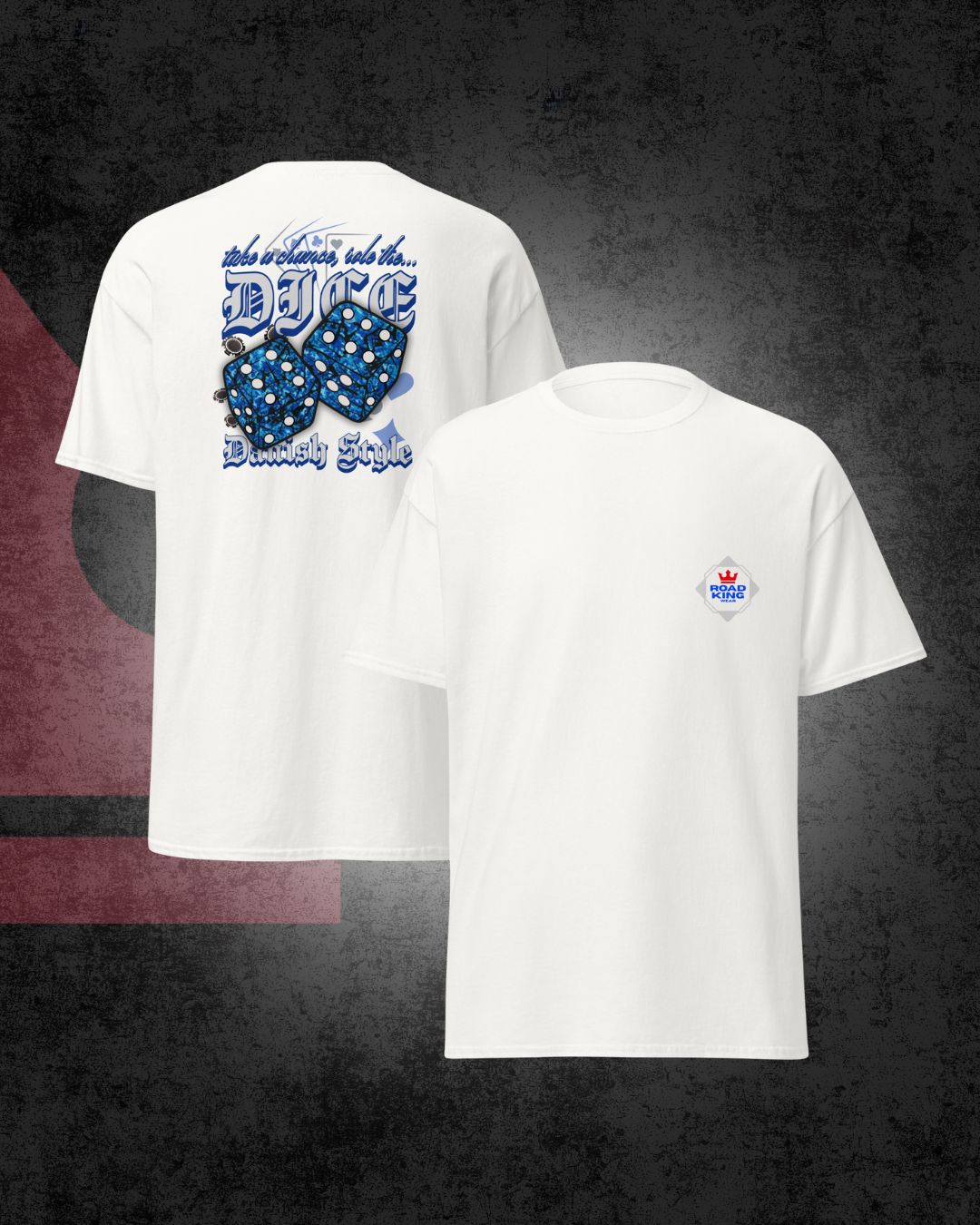 Danish Dice T-shirt blue