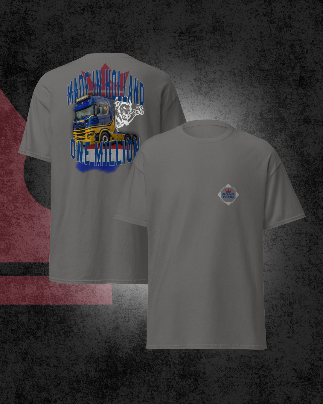 One million scania edition T-Shirt - Donker grijs