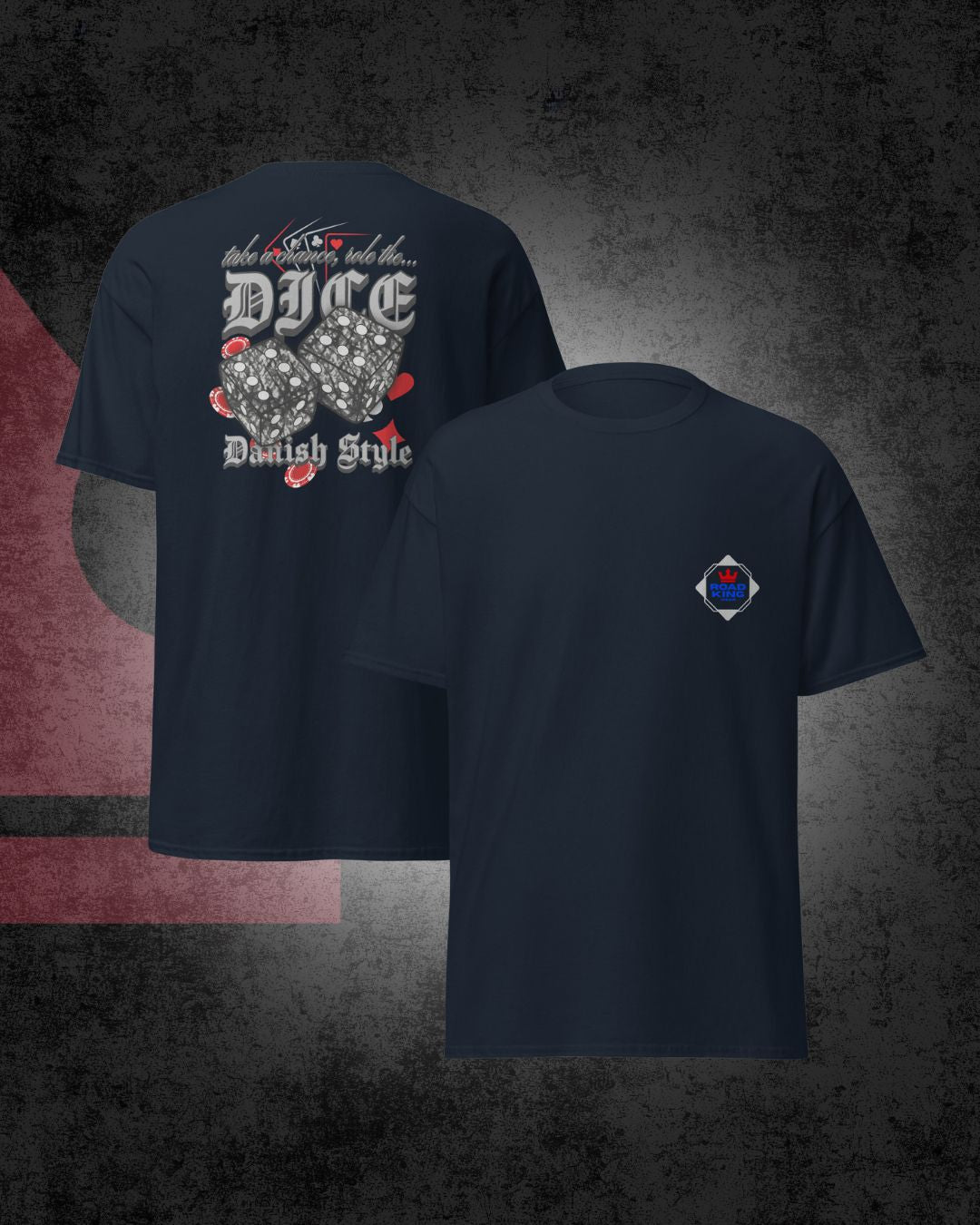 Danish Dice T-shirt grey