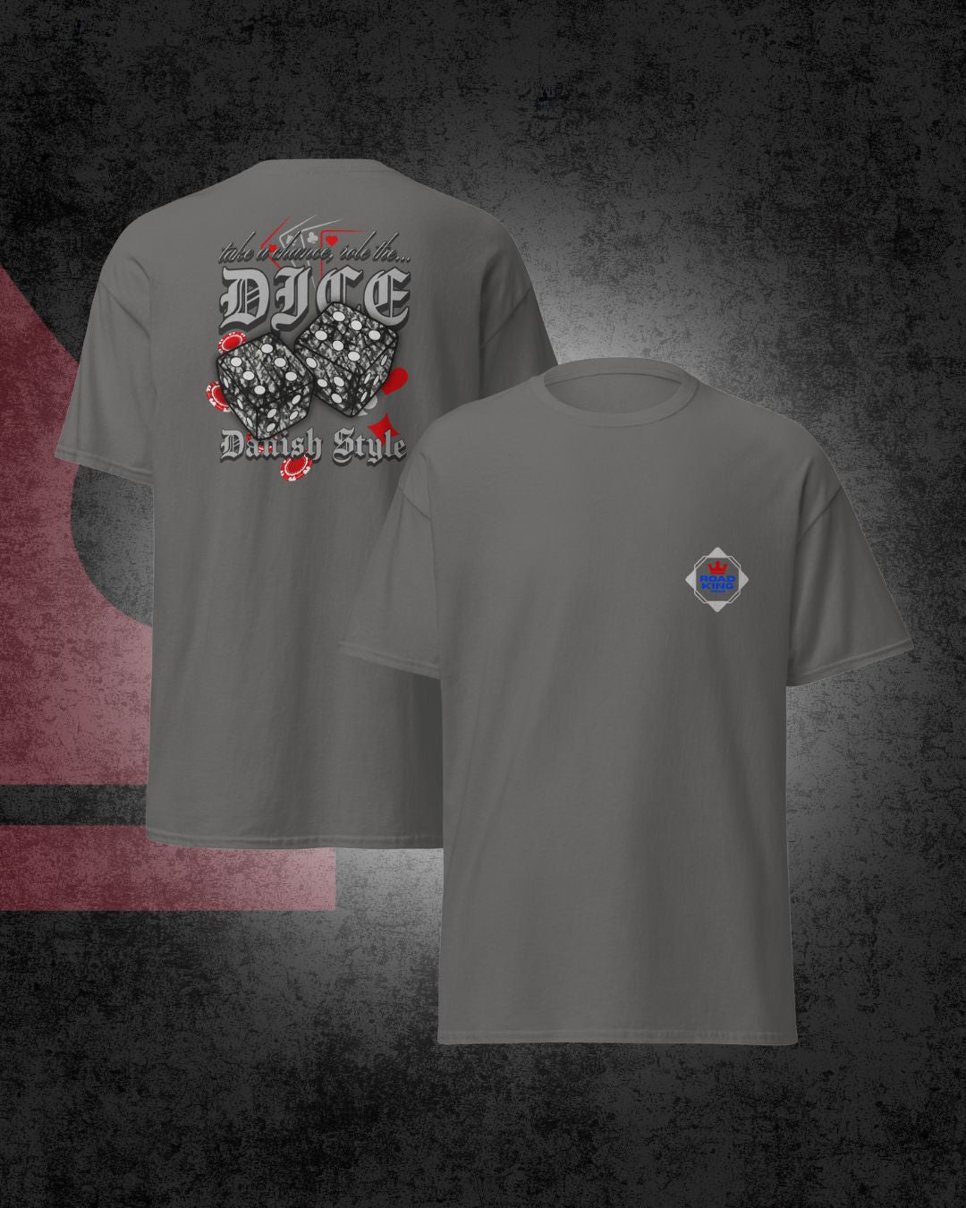 Danish Dice T-shirt grey