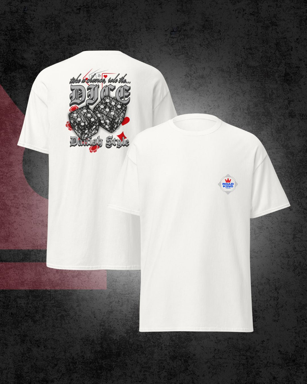 Danish Dice T-shirt grey