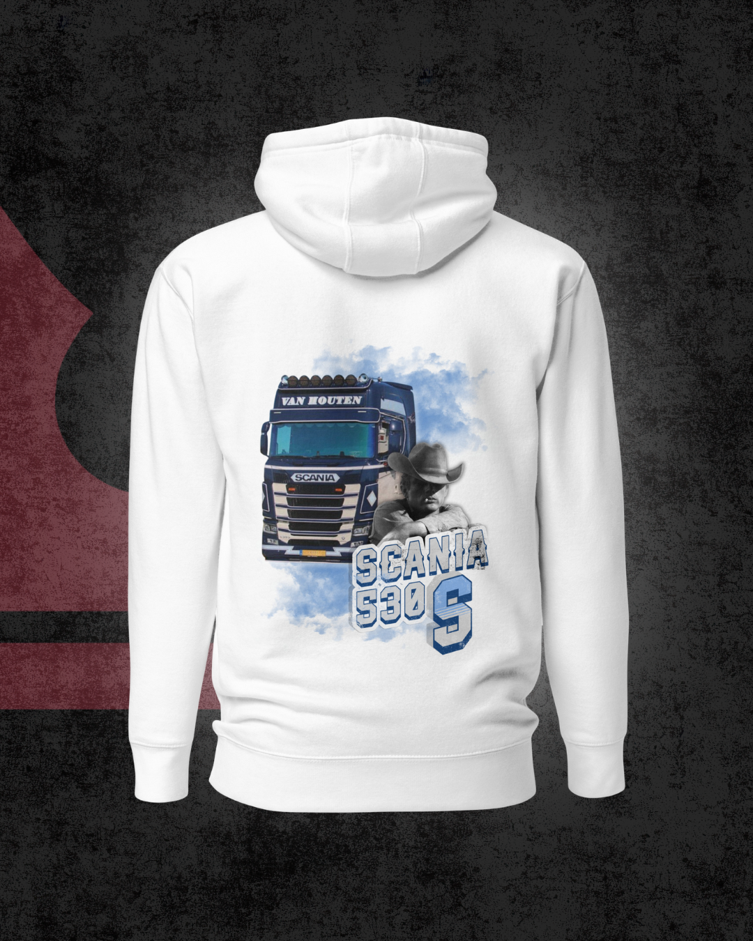 Scania S530 'Van Houten' Edition Hoodie - White