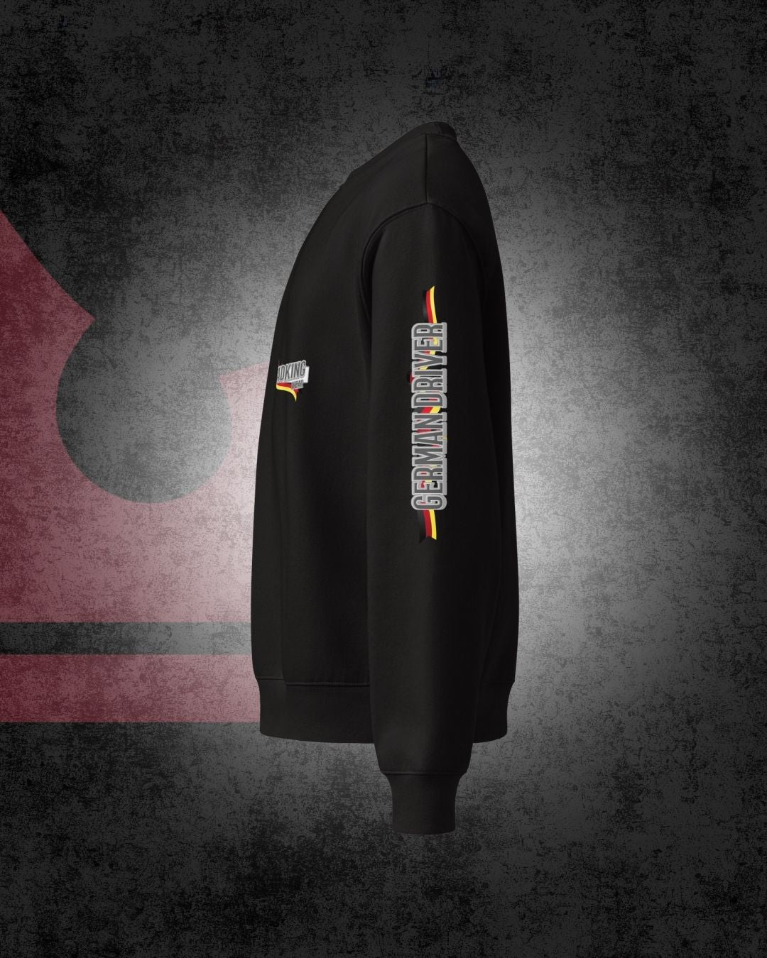 Deutscher Fahrer Oversize-Pullover