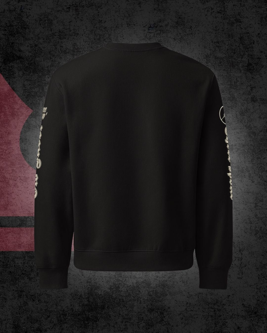 Oldskool Dreispeichen-Sonderedition Oversize-Pullover