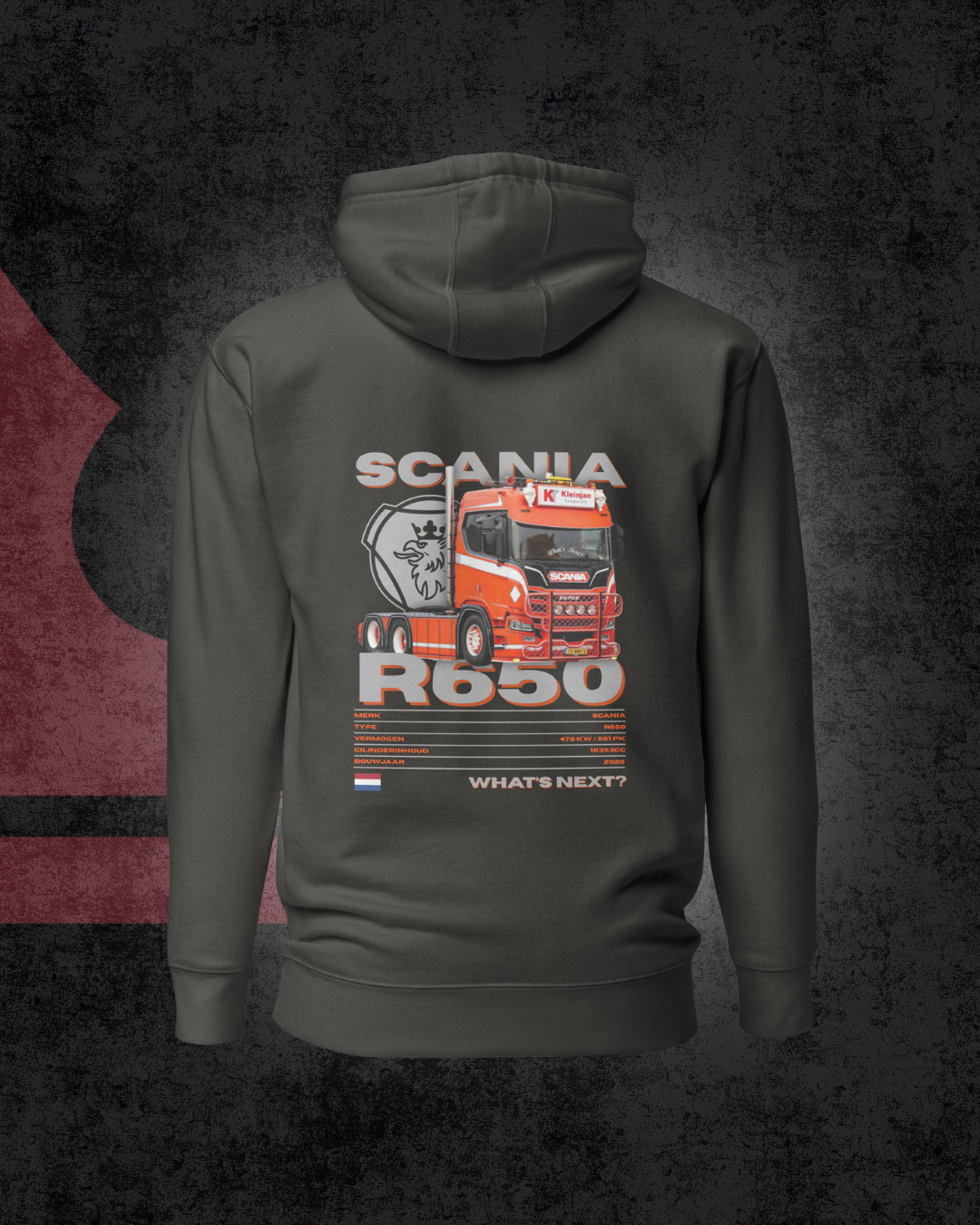 Kleinjan custom hoodie 0001