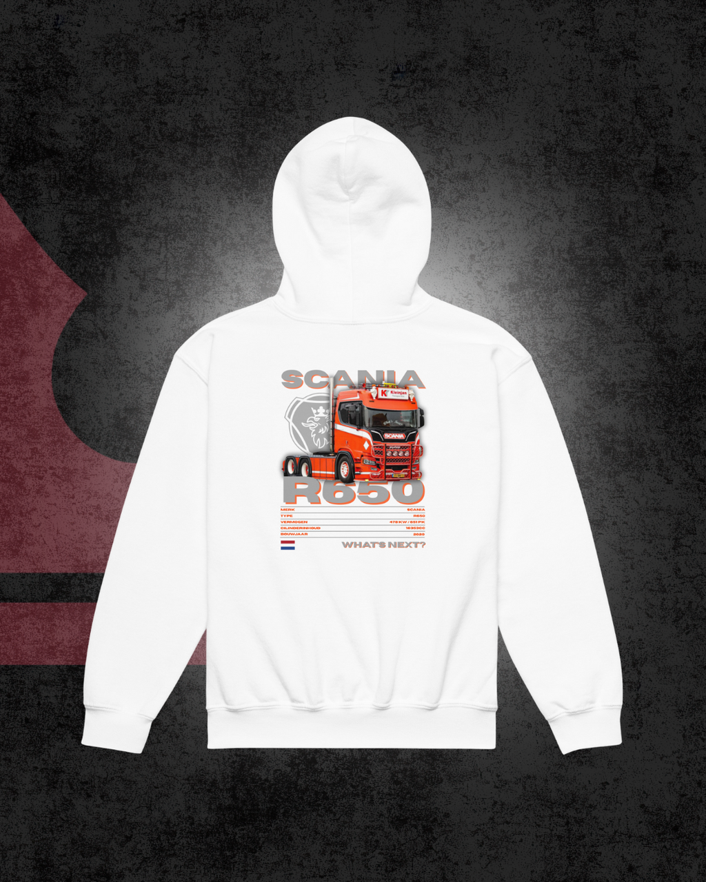 Kleinjan individueller Jugend-Hoodie 0001