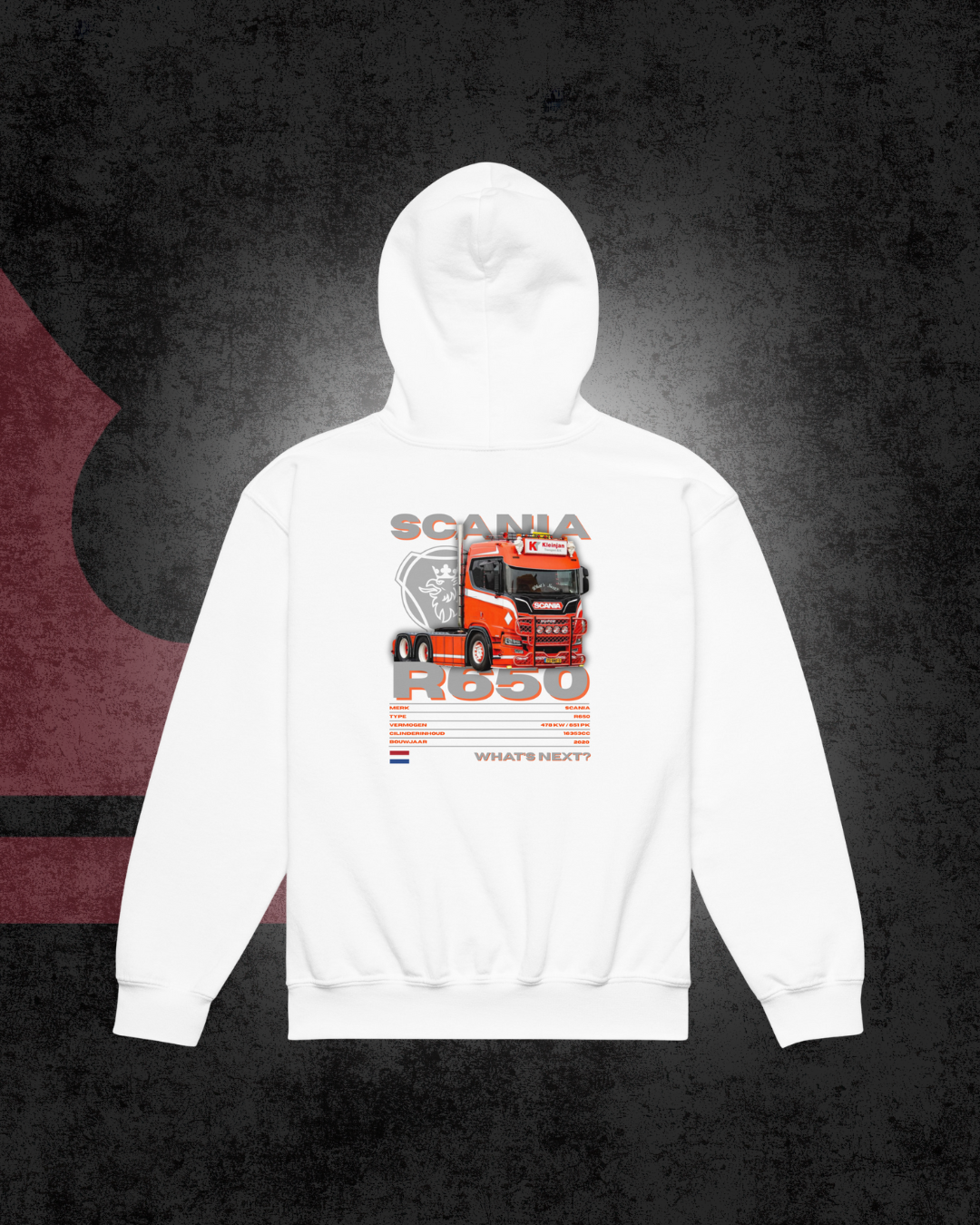 Kleinjan custom youth hoodie 0001