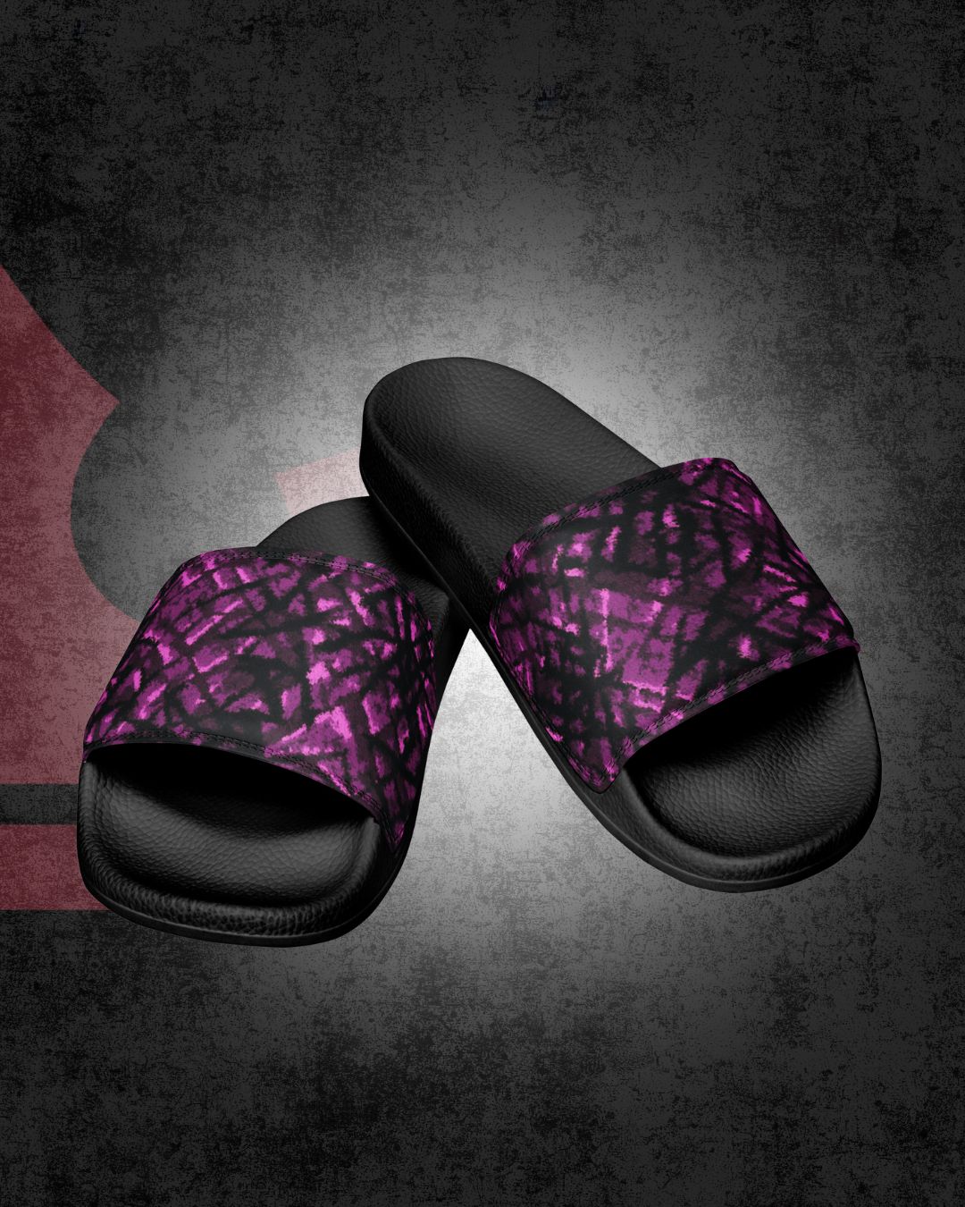 Dänische Plüschpantoffeln – Lila