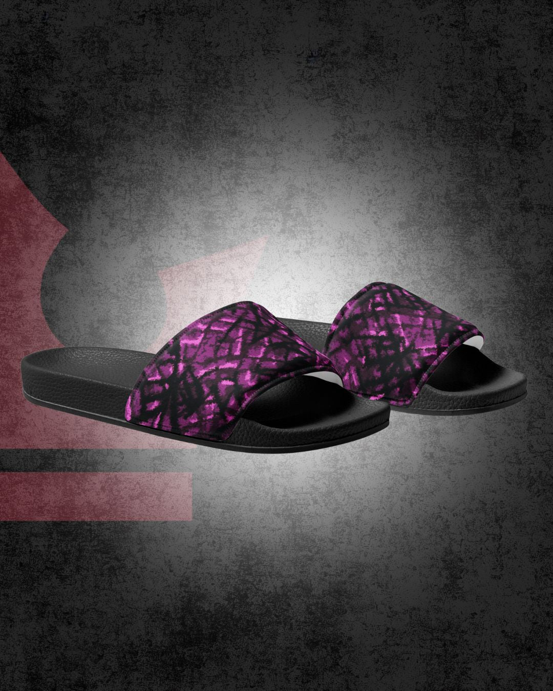 Dänische Plüschpantoffeln – Lila