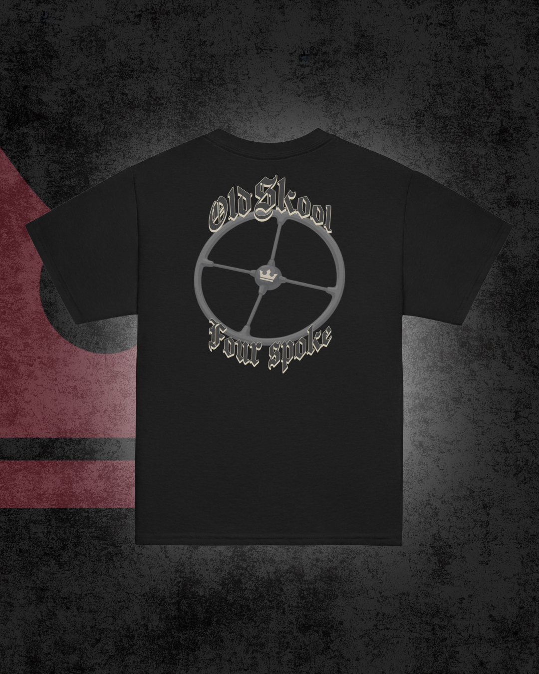 OldSkool Four spoke jeugd T-Shirt