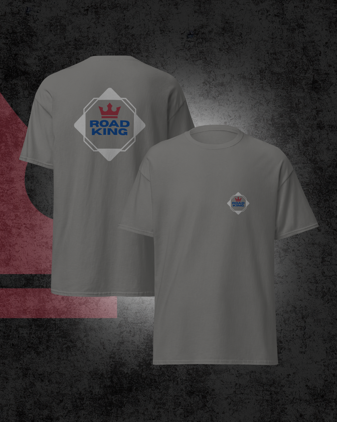 Road King Original T-Shirt – Dunkelgrau